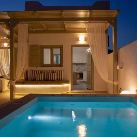Dafnes With Private Plunge Pool Perivolos (Santorini)