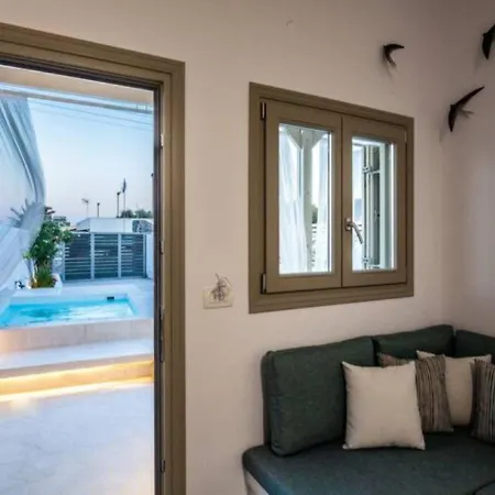 Dafnes With Private Plunge Pool Вилла Периволос